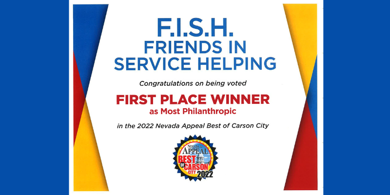 Thank you, Carson City, for recognizing our top priority two years in a row: Social Services